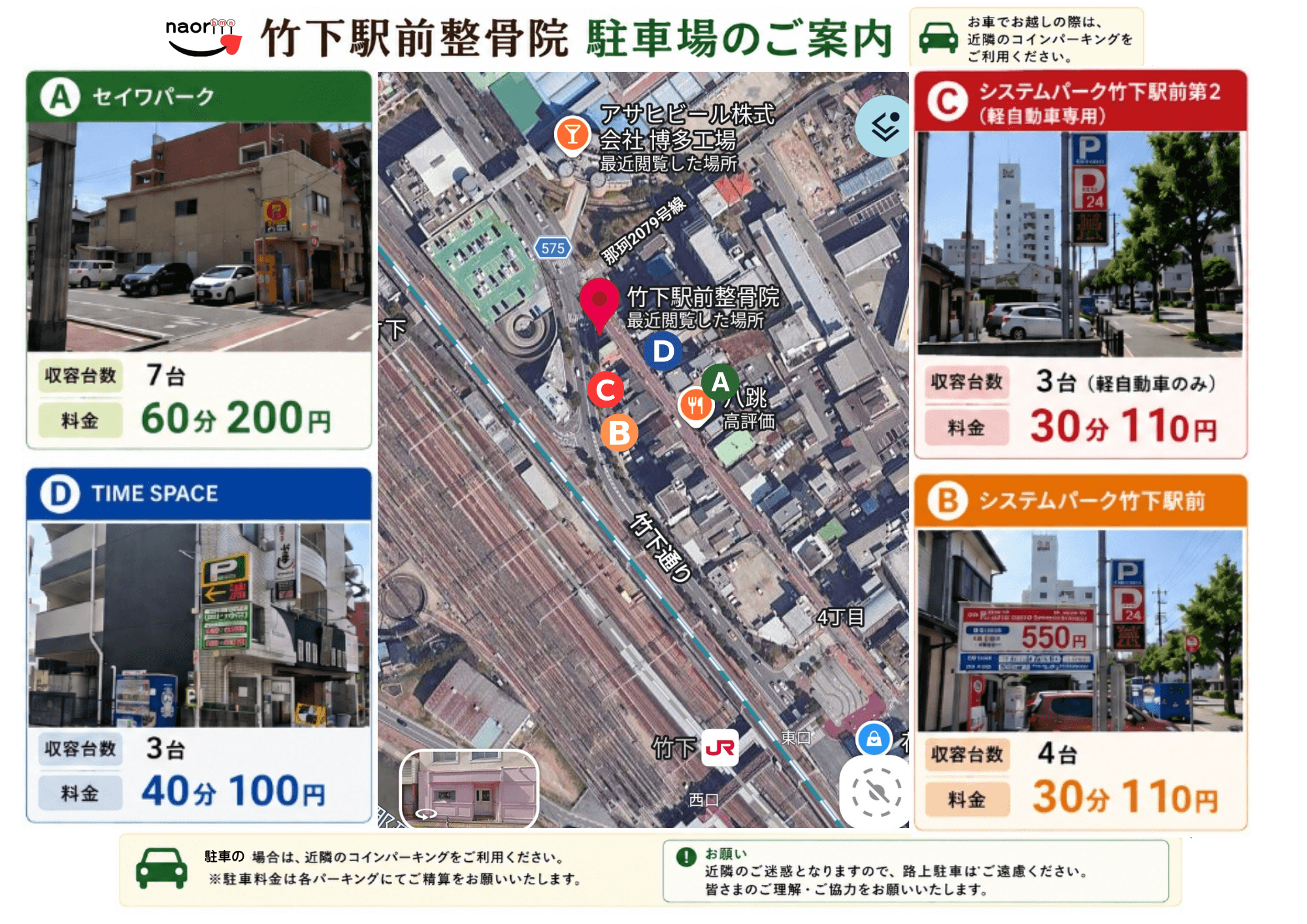 近隣コインパーキング